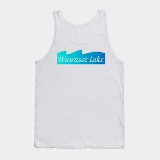 Wawasee Lake Waves Tank Top